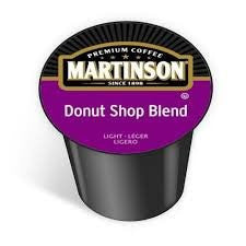 MARTINSON COFFEE, DONUT SHOP (24 SINGLE SERVE CUPS)