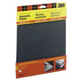 Sandpaper Super Fine 9 in x 11 in 5/Pk