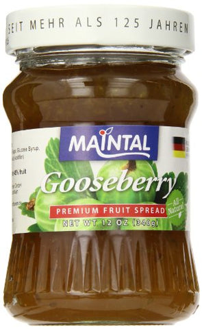 Gooseberry Fruit Spread in Jar, 12 oz