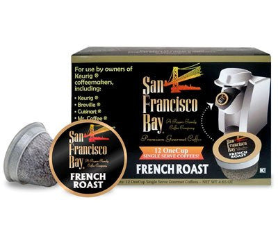 San Francisco Bay Gourmet Coffee OneCup French Roast Coffee 12 Count
