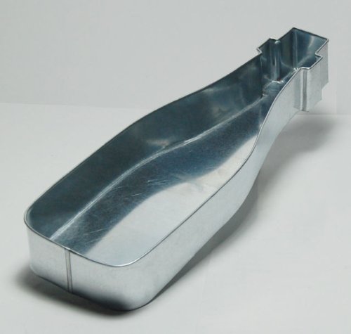 Bottle Shape Novelty Birthday Cake Tin Length 12", Width 5.5", Depth 2"