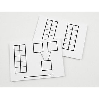 Write and Wipe Ten-Frame Mats