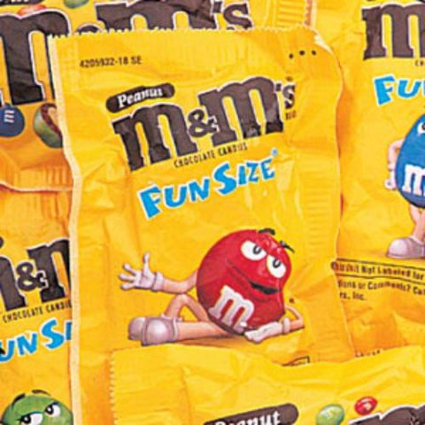 M and M Peanut Fun Size, 5 lb