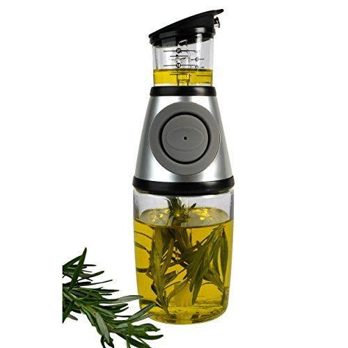 PRESS & MEASURE HERB OIL INFUSER, 10 OZ., GIFT BOX
