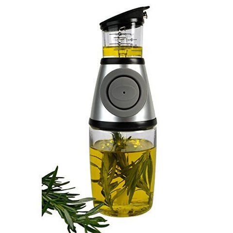 PRESS & MEASURE HERB OIL INFUSER, 10 OZ., GIFT BOX