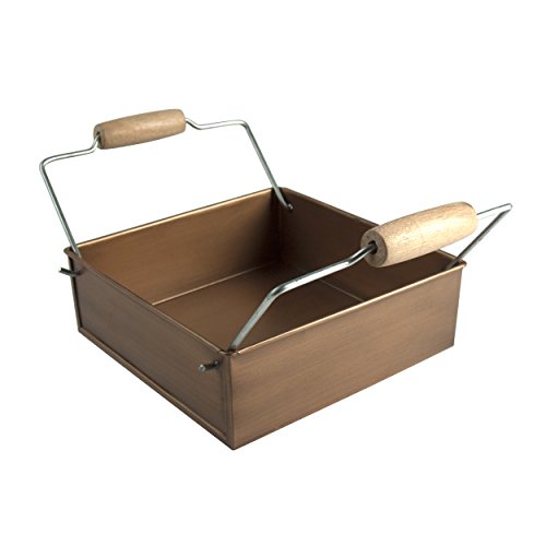 OASIS NAPKIN HOLDER, ANT. COPPER