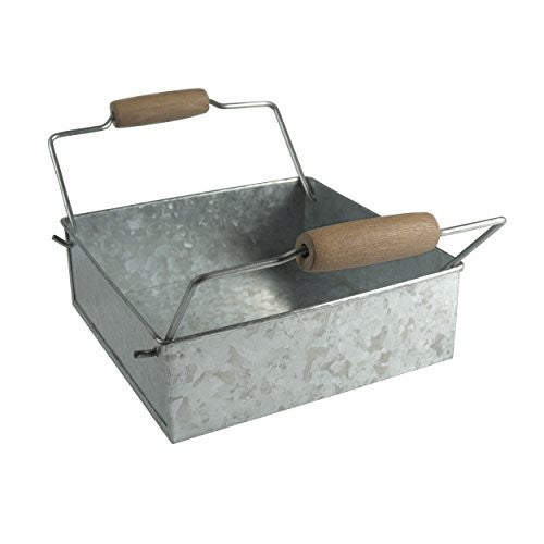 OASIS NAPKIN HOLDER, GALVANIZED