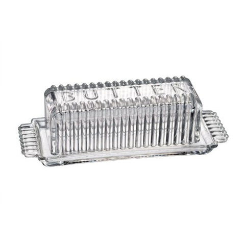 TASTY BUTTER DISH, 7.5"L x 2.75"W x 2.25"H
