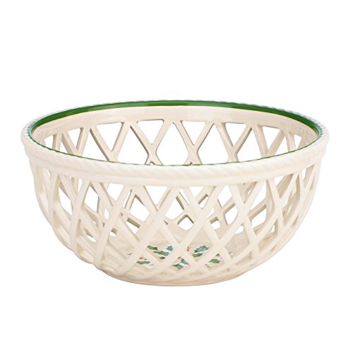 HOLIDAY OPEN WEAVE BREAD BASKET