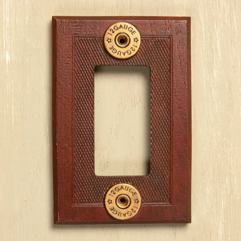 Shotgun Shell Decora Switch Plate