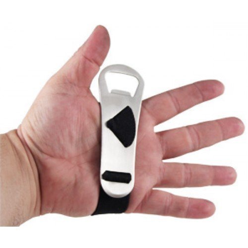 Strap-On Speed Opener, Stainless Steel, Female