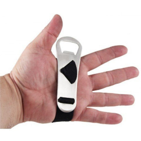 Strap-On Speed Opener, Stainless Steel, Female