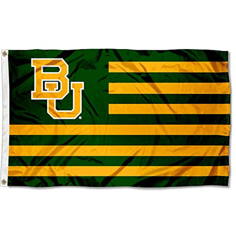 Baylor Stripes 3 X 5 Flag