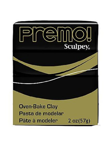 Premo! Sculpey Black, 2oz