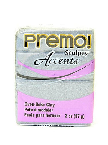 Premo! Sculpey Accents Silver, 2oz