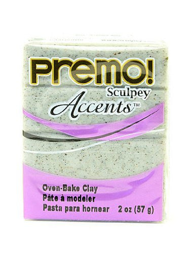 Premo! Sculpey Accents Gray Granite, 2oz