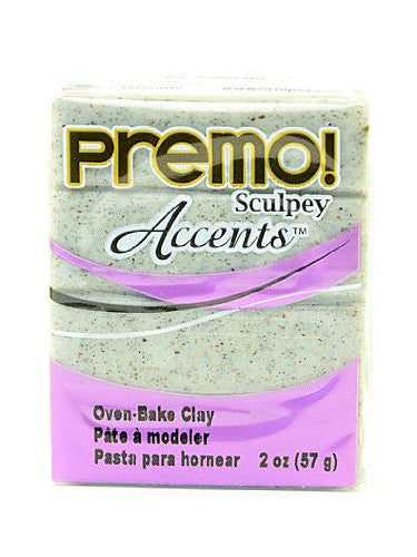 Premo! Sculpey Accents Gray Granite, 2oz