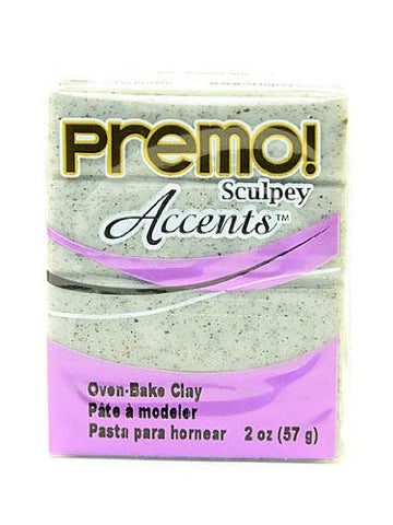 Premo! Sculpey Accents Gray Granite, 2oz