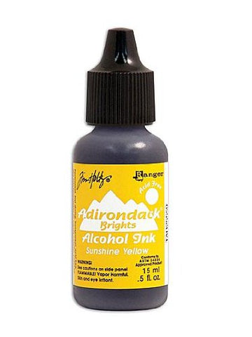 1/2 oz. Tim Holtz Alcohol Ink Open Stock Sunshine Yellow
