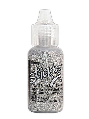 1/2 oz. Stickles Glitter Glue Silver