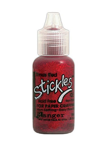 1/2 oz. Stickles Glitter Glue Christmas Red