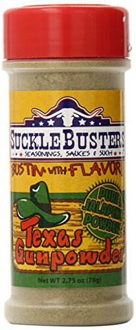 SuckleBusters Texas Gunpowder HOT, 2.88oz