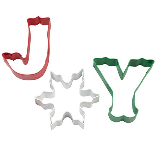 Wilton JOY Cookie Cutter Set - Coloured (3 pcs)