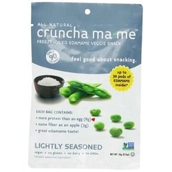 CRUNCHA MA-ME Edamame Veggie Snack Lightly Salted 8/.7 OZ
