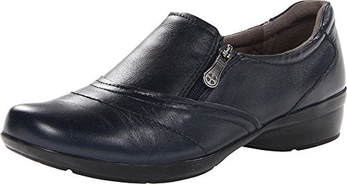 Women's Clarissa, Classic Navy Leather, 11 WW US