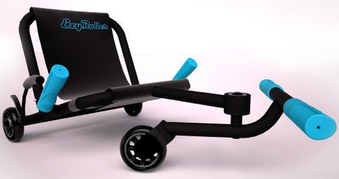 EzyRoller Ultimate Riding Machine - Black with Blue Accessories