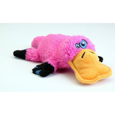 Platties Toys with Chew Guard - Pink, Large
