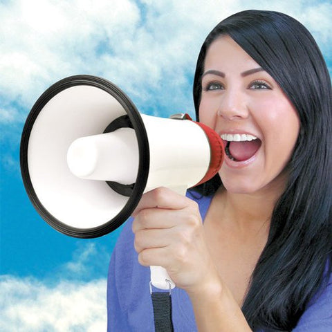 Megaphone with Siren
