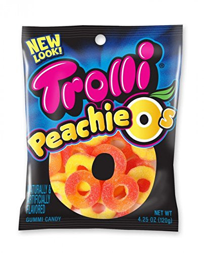 Gummi Peachy O's-Peg-4.25oz