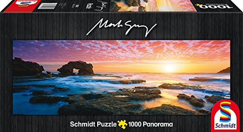 Schmidt Spiele - Puzzle: Pan 1000 Bridgewater Bay Sunset