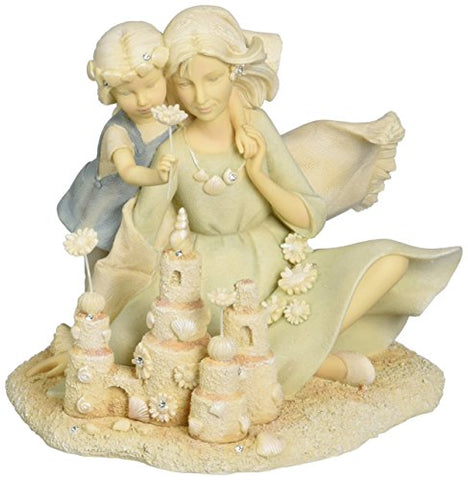 Foundations Grandmother And Child At Beach Figurine