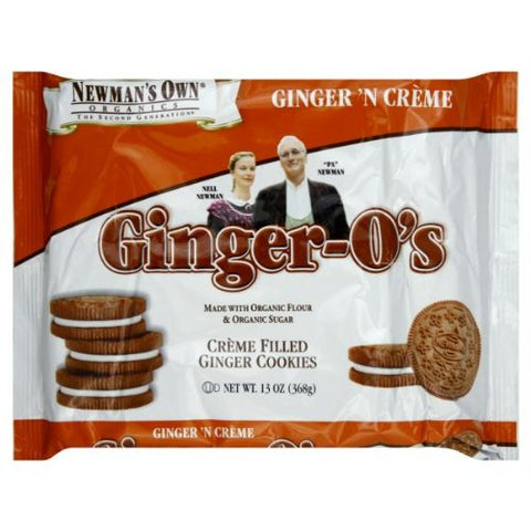 Newman's Own Organics - Ginger-O Crème Filled, 13oz