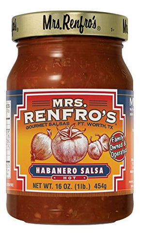 Mrs. Renfro Habanero Salsa 16 oz