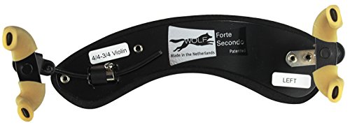 Wolf Shoulder Rest Violin Forte Secondo 4/4-3/4, Left Handed