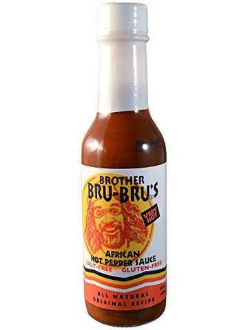 Brother Bru Bru's African Hot Sauce 5 oz