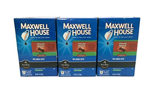 Maxwell House: House Blend Decaf - 18-Count K-Cup