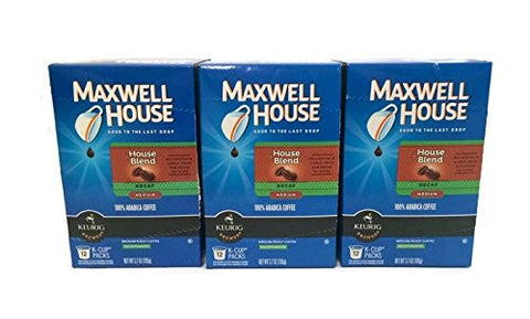 Maxwell House: House Blend Decaf - 18-Count K-Cup