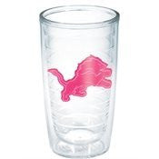 NFL Detroit Lions Neon Pink 16oz Tumbler