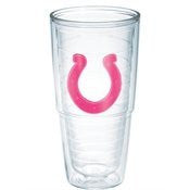 NFL Indianapolis Colts Neon Pink 24oz Tumbler