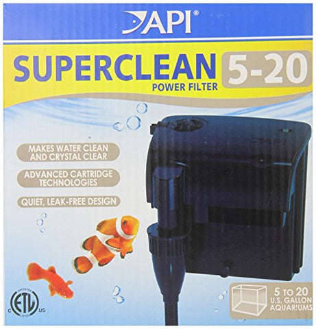 AQUARIUM PHARMACEUTICAL SUPER CLEAN FILTER 5-20