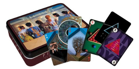 Aquarius Back Art Pink Floyd Playing Cards Gift Tin, 2 Decks