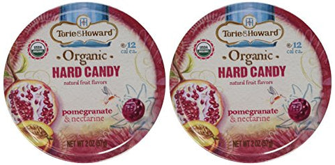 Hard Candy, Pomegranate and Nectarine, 2 oz Tin