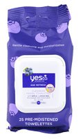 Yes To Blueberries Cleansing Facial Wipes 25 ct
