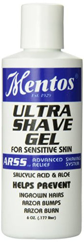 Mentos Ultra Shave Gel, 6 oz