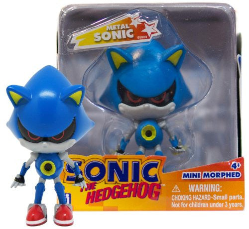 Sonic Mini Morphed Figure Assortment-Classic Metal Sonic Morphed, 2.75"