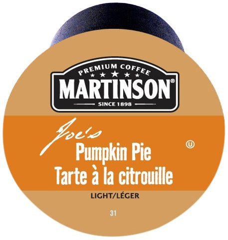 MARTINSON COFFEE, PUMPKIN PIE (24 SINGLE SERVE CUPS)